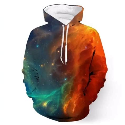 Plstar Cosmos Space Galaxy 3d Print Hoodie Men Women Psychedelic Life Pullover Outwear