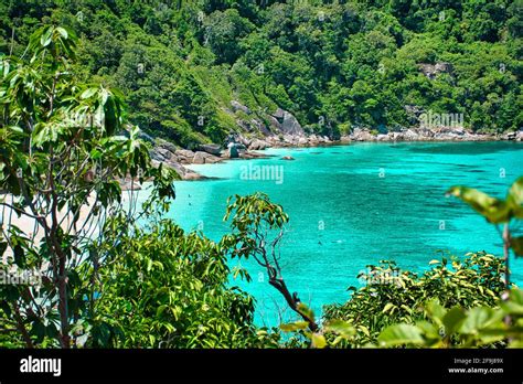 Similan Islands Khaolak Phang Nga Thailand April 18 2021 Stunning