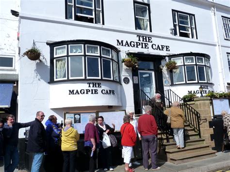 Pies and Fries: Magpie Cafe, Whitby, North Yorks