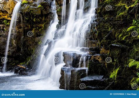 Waterfalls Near Crested Butte Colorado Stock Photo Image Of Crested