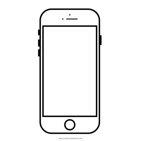 Iphone 6 Desenho Para Colorir - Ultra Coloring Pages