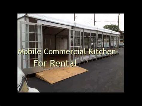 Home made masks are acceptable. Mobile Commercial Kitchen For Rental - YouTube