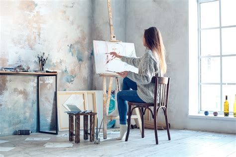 Everything Youll Need For Setting Up Your Own Home Art Studio