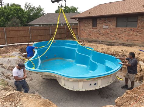 Happiness Is Having Your Imagine Pools Fantasy Fiberglass Swimming Pool Delivered To