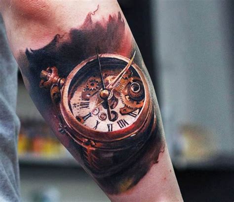 Clock Tattoo By Tymur Denysenko Post 17047