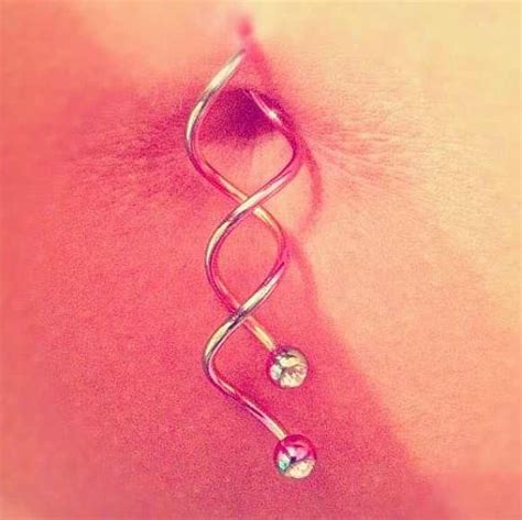 Cute Spiral Belly Button Ring Belly Button Piercing Jewelry