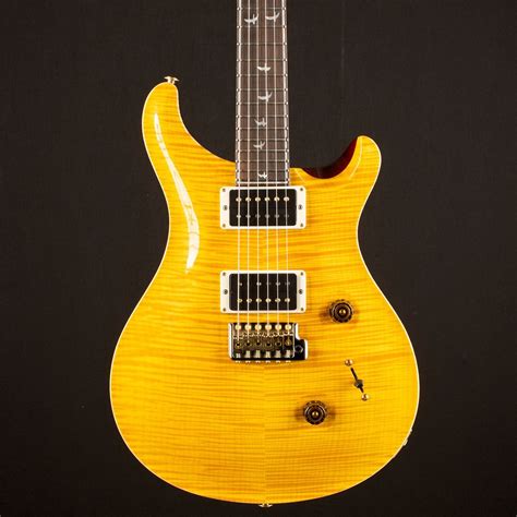 paul reed smith custom 24 30th anniversary artist package faded vintage yellow w rosewood neck