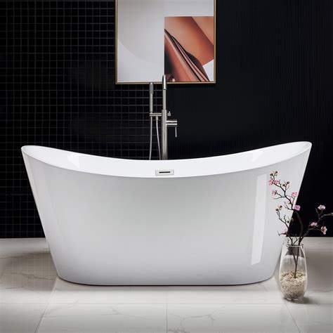 Woodbridge 67 Freestanding Bathtub Contemporary Soaking Tub Bta1515 C