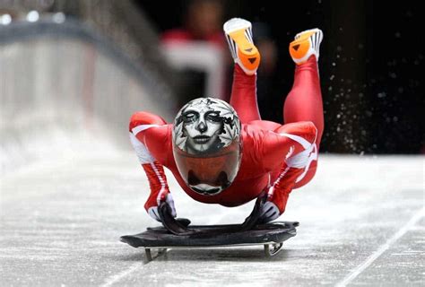 What It Feels Like To Head First Skeleton Bobsled Down A Track At 90mph