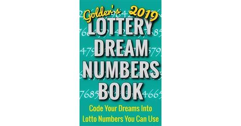 2019 Lottery Dream Numbers Book Code Your Dreams Into Lotto Numbers