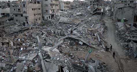 54 Billion Pledged To Help Rebuild Gaza Strip Cbs News