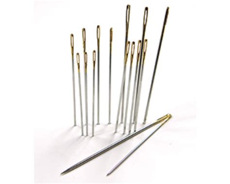 Crewel Sewing Needles Pack Of 16 Assorted Sizes Supplies East Riding