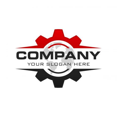 The Company Logo With Gear Wheels