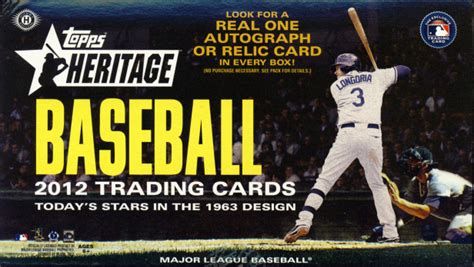 Baseball cards are bringing in big money, especially for topps, the industry giant who remains on top after decades in business. All About Cards: 2012 Topps Heritage Baseball Box Break Recap And Review