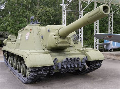 Artillery Of The Ussr The Self Propelled Artillery Vehicle Isu 2