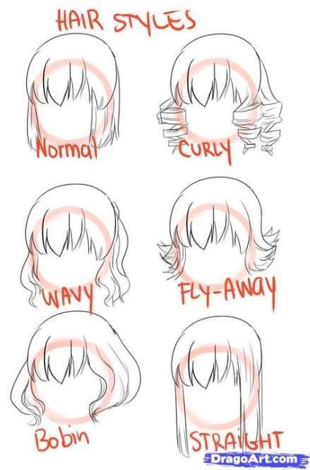 23 Ideas Drawing Hair Bangs Anime Girls Online Drawing Anime