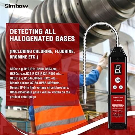 Simbow Wjl 6000pro Freon Leak Detector Halogen Leak