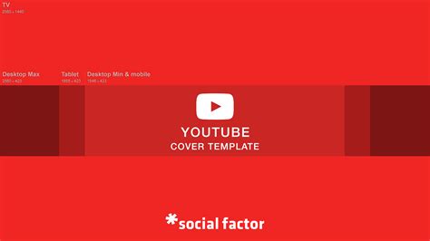 Youtube Cover Template Social Factor