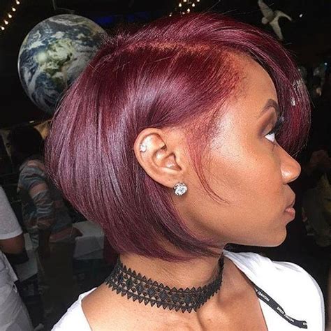 2020 Popular Short Hairstyles With Color For Black Women