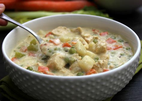 Chicken and vegetables are paired in a creamy sauce and topped with a golden biscuit crust. Soup: Chicken Pot Pie Soup/ | KeepRecipes: Your Universal ...