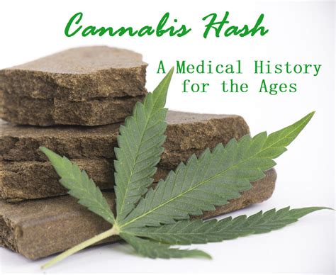 Cannabis Hash A Medical History For The Ages