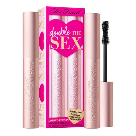 Too Faced Double The Sex Limited Edition Mascara Duo Feelunique