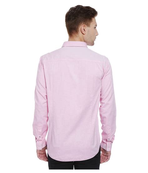 Bombay High Pink Casuals Slim Fit Shirt Buy Bombay High Pink Casuals Slim Fit Shirt Online At