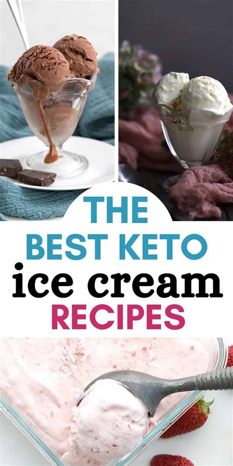 The Best Homemade Low Carb Ice Cream Recipes You Want Them And I Ve Got Them Check Out This