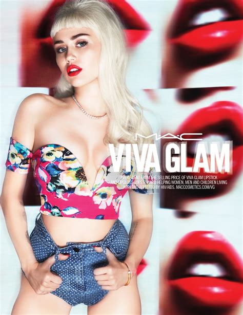 Miley Cyrus For Mac Cosmetics Viva Glam Popsugar Beauty
