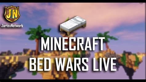 Minecraft Bedwars Live With Wholeindia Jartexnetwork Youtube