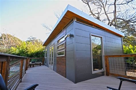 With a variety of cabin sizes available, the perfect cabin is just a phone call away! 14x24 Modern Cabin-Style Tiny House by Kanga Room Systems ...