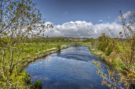 Fergus River Ireland Original Art By Ed Ries Photoart