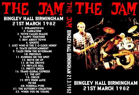 Dvdfull The Jam 1982 03 21 Birmingham Uk Pro Shot Guitars101