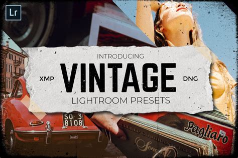 Vintage Lightroom Presets Graphic By Denestudios Creative Fabrica