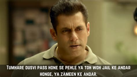 Radhe 5 Seeti Maar Dialogues Of Salman Khan From The Film That Deserve