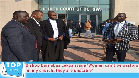 Bishop Barnabas Lekganyane Women Cant Be Pastors In My Church They