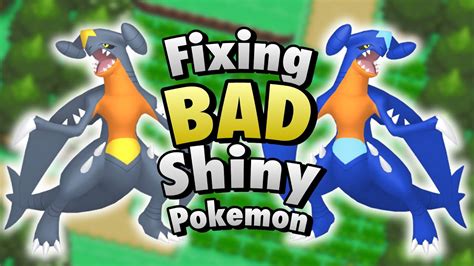 Fixing Bad Shiny Pokemon Youtube