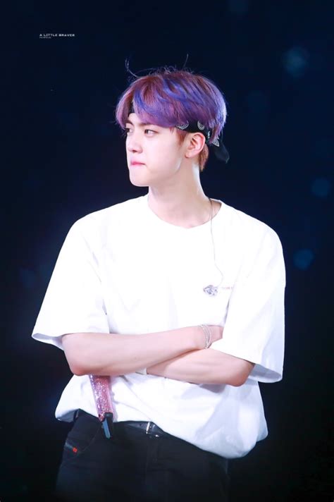 What Do You Think Of Jin With Purple Hair Does It Suit Him Quora