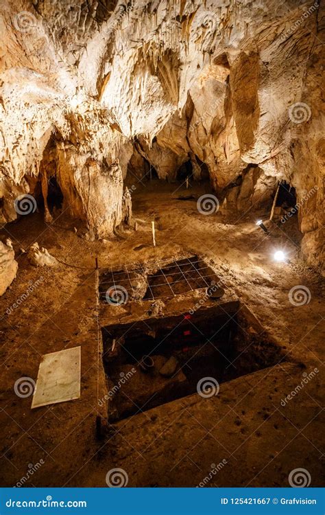Interior Of Domica Cave Stock Image Image Of Cave Nature 125421667