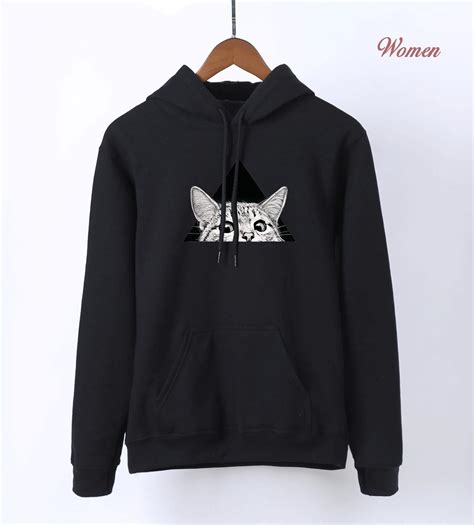 Maybe you would like to learn more about one of these? HAMPSON LANQE Funny Cat Print Anime Hoodie For Girls 2018 ...