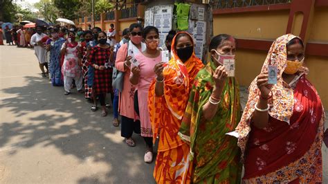 West Bengal 5th Phase Election Concludes With High Turnout Of Women Voters Hindustan Times