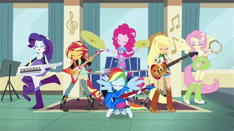 Image The Rainbooms Ponied Up Eg3png My Little Pony Equestria