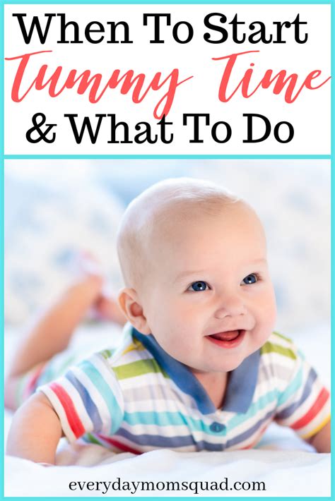 Tummy Time When To Start And What To Do Artofit