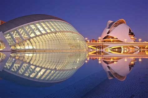 The city of arts and sciences (valencian: The city of Arts and Sciences in Valencia by architect ...