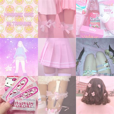Pastel Pink Magical Girl Who Fights With Knives Magicalgirl