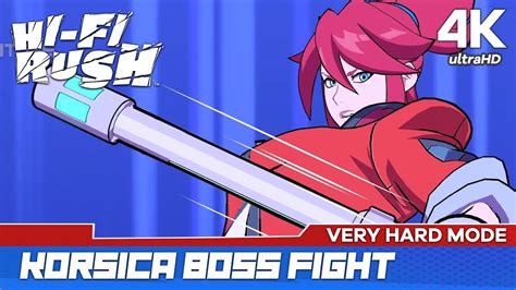 Hi Fi Rush Korsica Boss Fight Very Hard Mode 4k60fps Best Boss Fight Ever Youtube