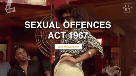Sexual Offences Act 1967 Youtube