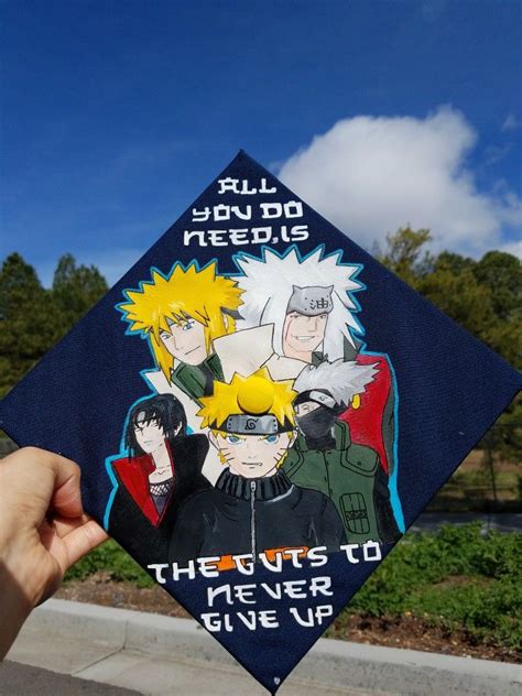 Naruto Graduation Cap High School Graduation Cap Decoration