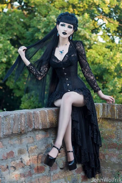 Model Obsidian Kerttu Goth Goth Girl Goth Fashion Goth Makeup