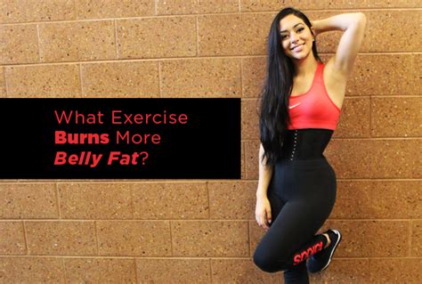 What Exercise Burns More Belly Fat Hourglass Angel